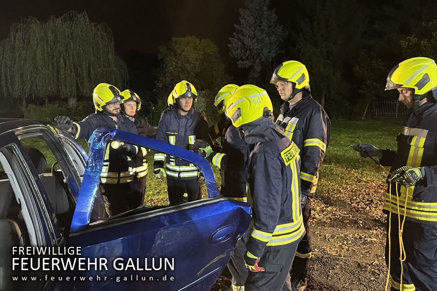 Ausbildung mit der Feuerwehr Mittenwalde